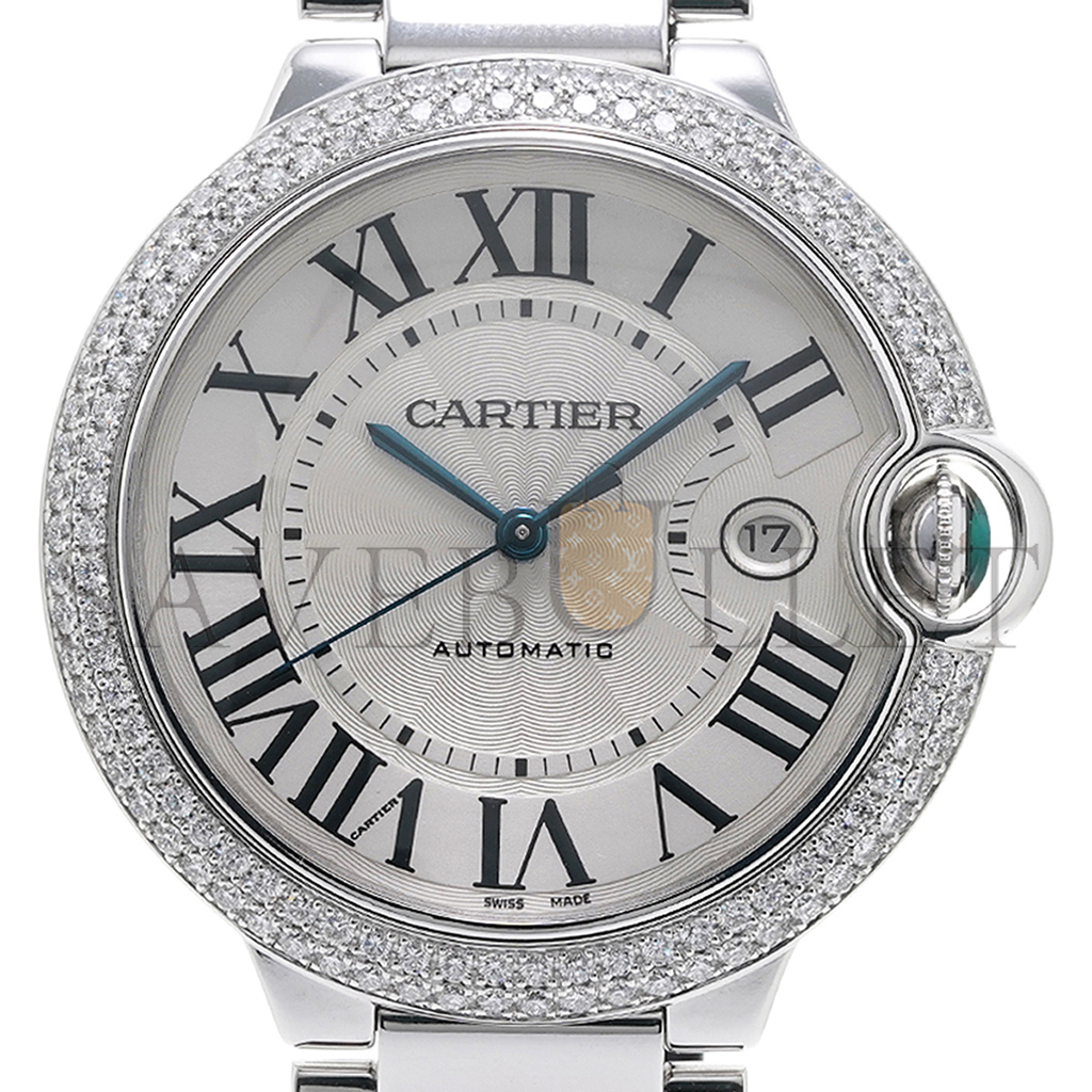 CARTIER BALLON BLEU DE 42MM SILVER MEN